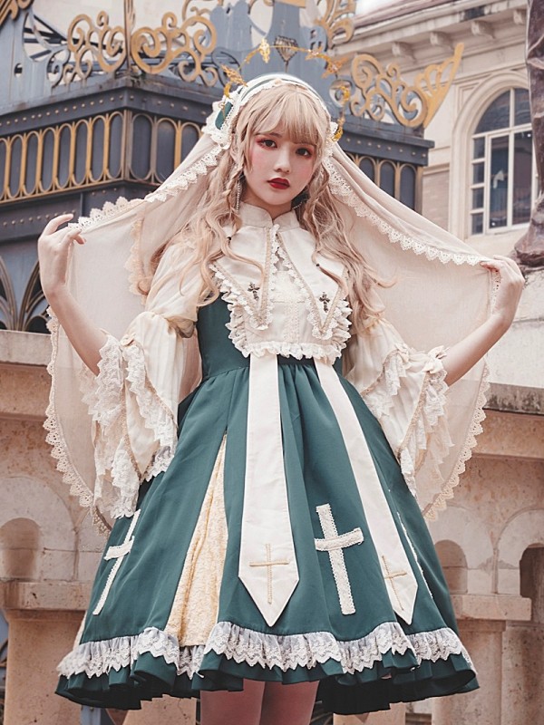 INFANTA * Breath of Heaven * JSK Lace Autumn Lolita Dress