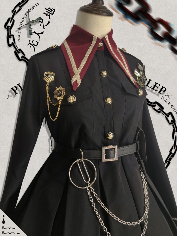 No Man's Land Military Chic One-piece No Man's Land Military Chic One-piece