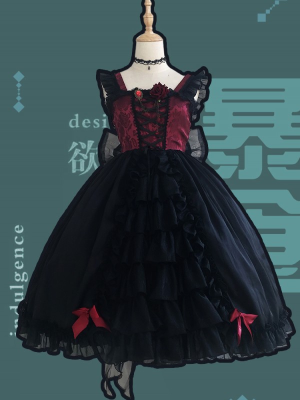 Seven Deadly Sins - Gluttony Gothic Jumperskirt Seven Deadly Sins - Gluttony Gothic Jumperskirt