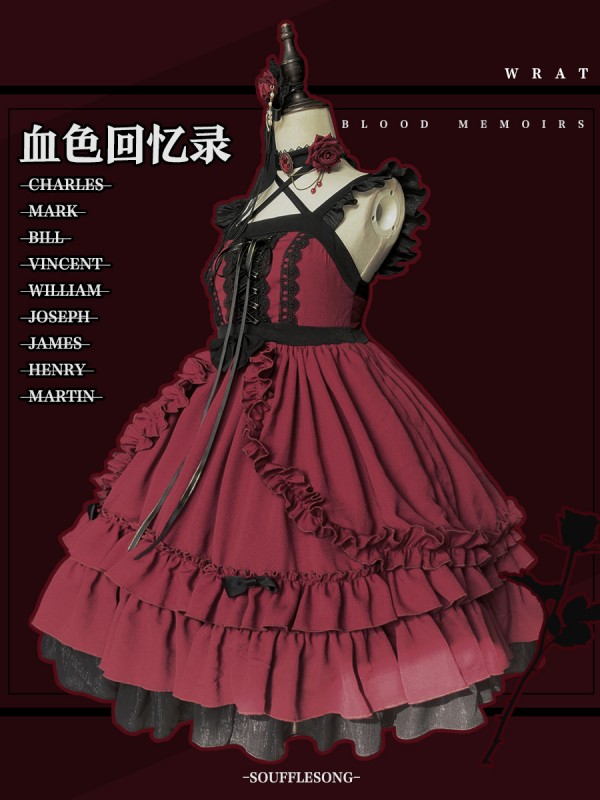 Wrath-Samuel's Memoirs Gothic Jumperskirt Wrath-Samuel's Memoirs Gothic Jumperskirt