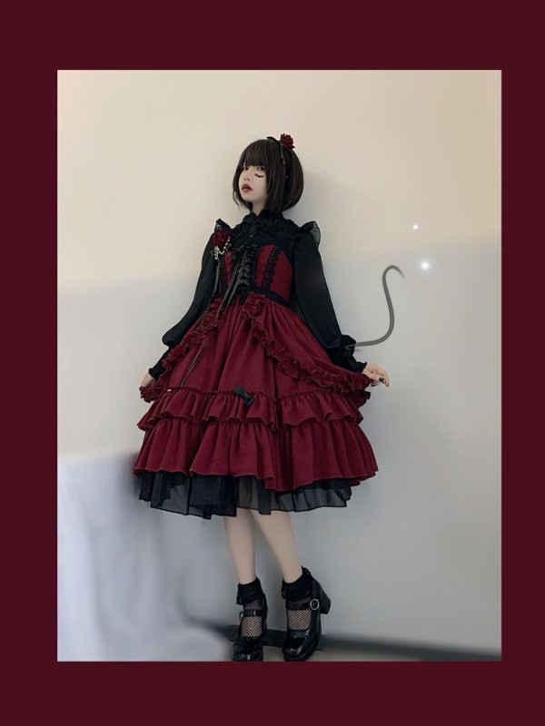 Wrath-Samuel's Memoirs Gothic Jumperskirt Wrath-Samuel's Memoirs Gothic Jumperskirt