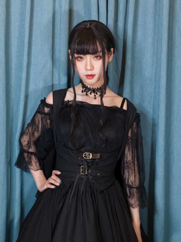+Jeanne d'Arc+ Gothic Dark Military Cape One-piece 135 +Jeanne d'Arc+ Gothic Dark Military Cape One-piece 135