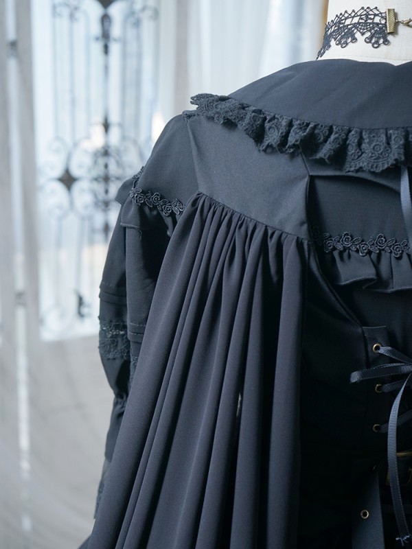 +Jeanne d'Arc+ Gothic Dark Military Cape One-piece 135 +Jeanne d'Arc+ Gothic Dark Military Cape One-piece 135