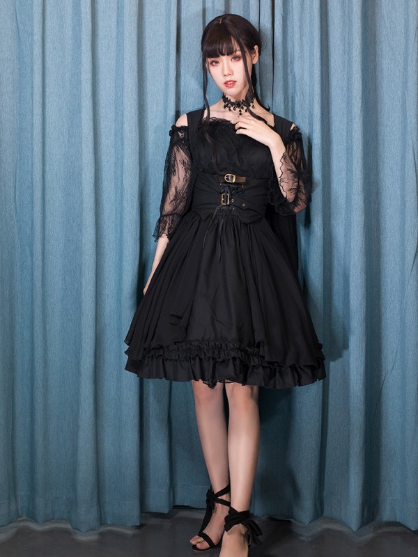 +Jeanne d'Arc+ Gothic Dark Military Cape One-piece 135 +Jeanne d'Arc+ Gothic Dark Military Cape One-piece 135