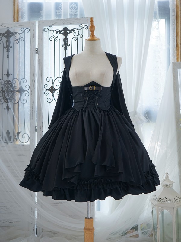 +Jeanne d'Arc+ Gothic Dark Military Cape One-piece 135 +Jeanne d'Arc+ Gothic Dark Military Cape One-piece 135