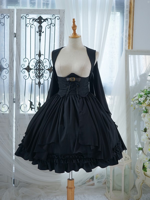 +Jeanne d'Arc+ Gothic Dark Military Cape One-piece 135 +Jeanne d'Arc+ Gothic Dark Military Cape One-piece 135