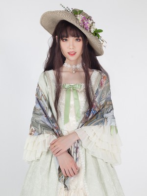 +Oil Painting Silk Scarves Collection+ 021