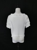 Lolita chiffon with bubble sleeves blouse Lolita chiffon with bubble sleeves blouse