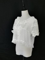 Lolita chiffon with bubble sleeves blouse Lolita chiffon with bubble sleeves blouse
