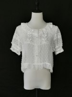 Lolita chiffon with bubble sleeves blouse Lolita chiffon with bubble sleeves blouse