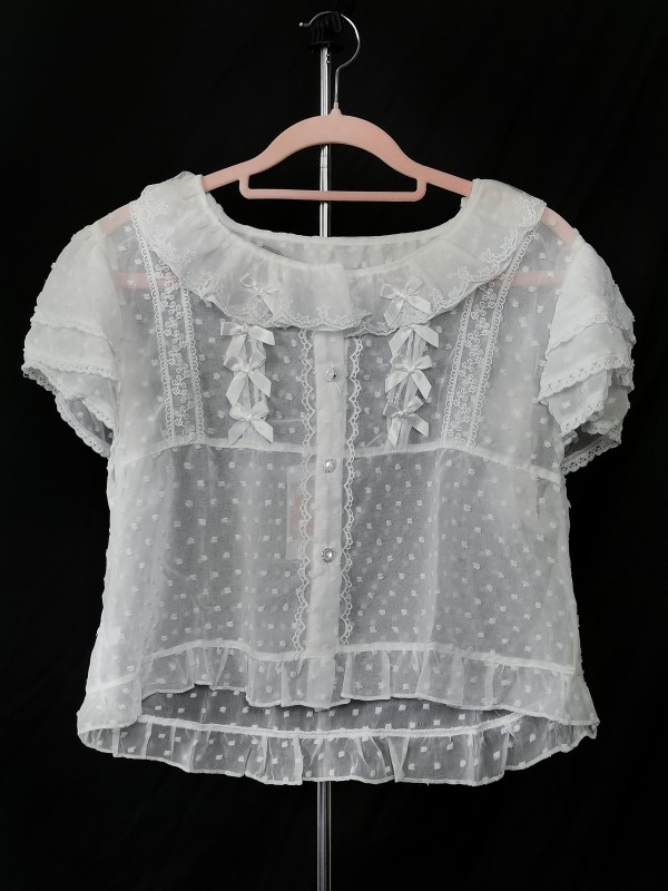 Lolita chiffon fly sleeve lining Lolita chiffon fly sleeve lining