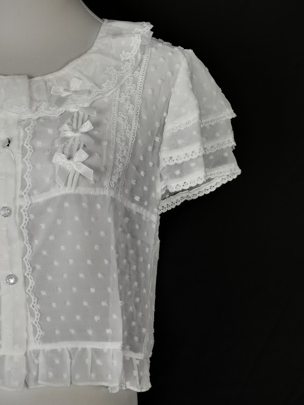 Lolita chiffon fly sleeve lining Lolita chiffon fly sleeve lining