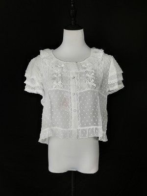 Lolita chiffon fly sleeve lining