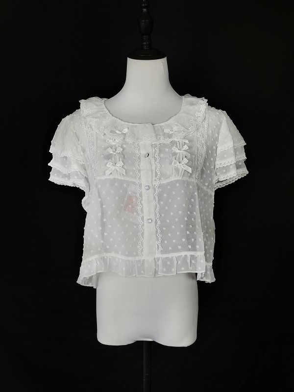 Lolita chiffon fly sleeve lining Lolita chiffon fly sleeve lining