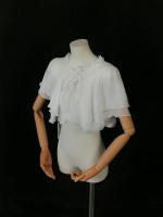 Lolita three color elegant chiffon shawl short style Lolita three color elegant chiffon shawl short style