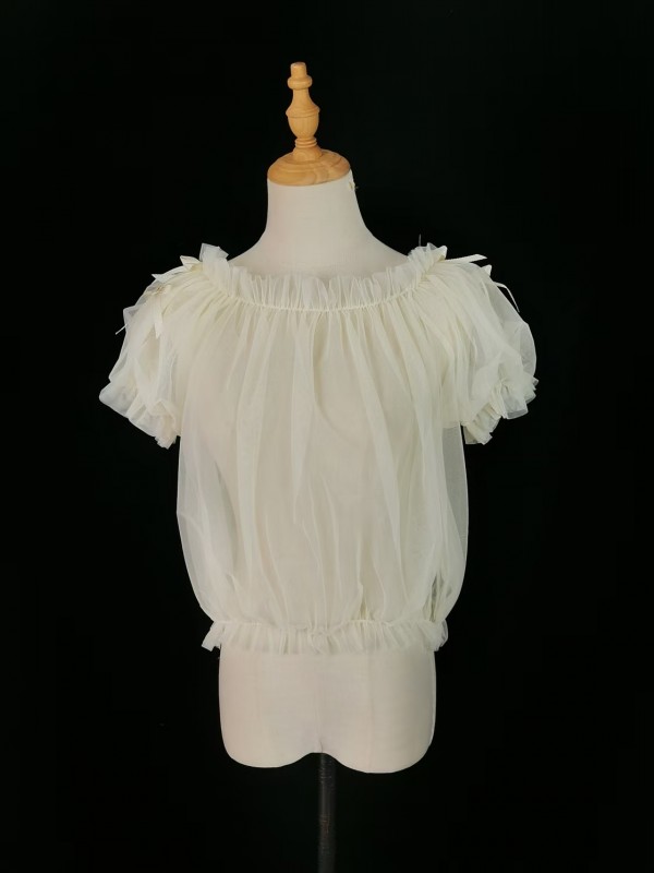 Two types of wearing techniques| Bow Tie Ballet Series Blouse Two types of wearing techniques| Bow Tie Ballet Series Blouse
