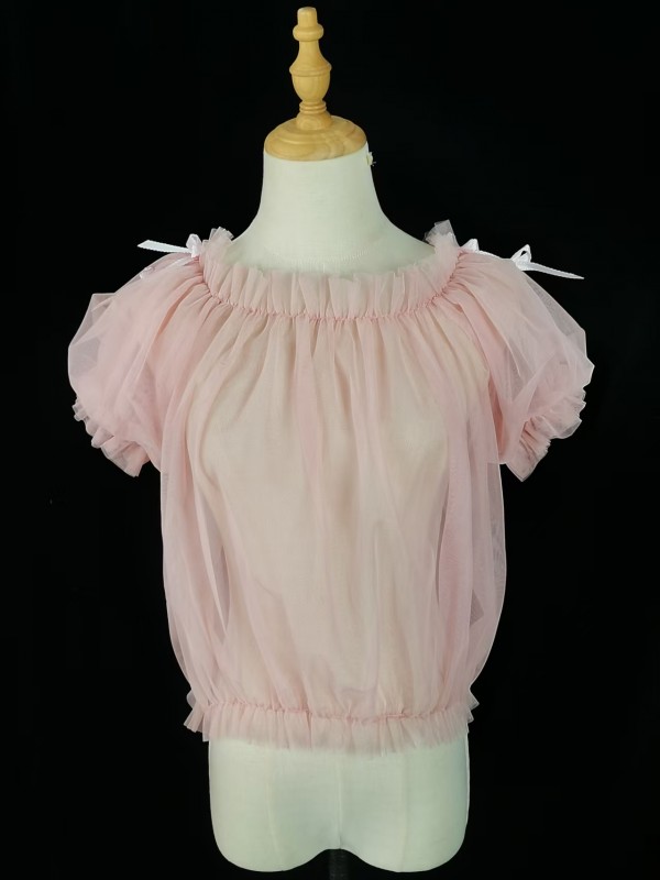 Two types of wearing techniques| Bow Tie Ballet Series Blouse Two types of wearing techniques| Bow Tie Ballet Series Blouse