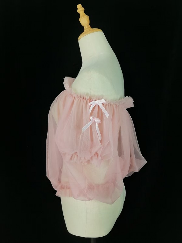 Two types of wearing techniques| Bow Tie Ballet Series Blouse Two types of wearing techniques| Bow Tie Ballet Series Blouse