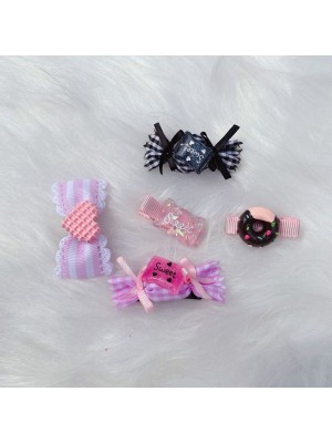 5Pcs Cute Hair Clips