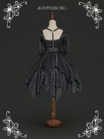 Bound Of Dream Gothic Half Sleeve One-piece