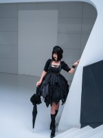 Bound Of Dream Gothic Half Sleeve One-piece Bound Of Dream Gothic Half Sleeve One-piece