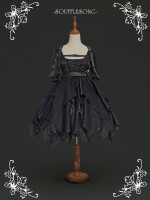 Bound Of Dream Gothic Half Sleeve One-piece