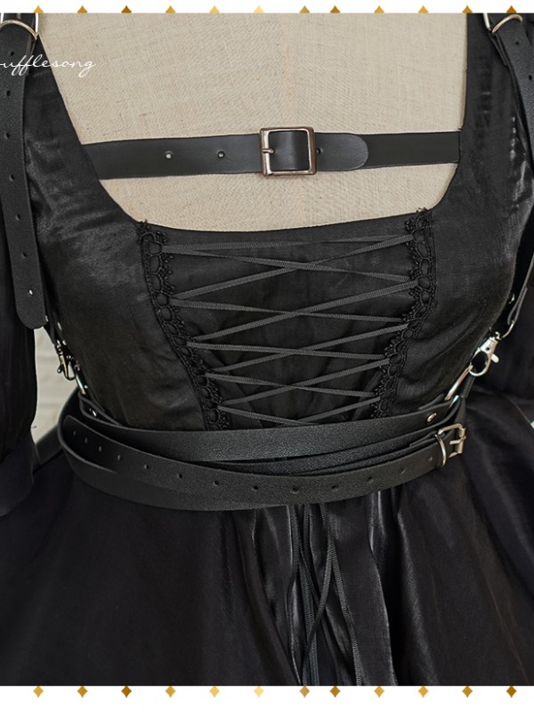 Bound Of Dream Gothic Half Sleeve One-piece Bound Of Dream Gothic Half Sleeve One-piece
