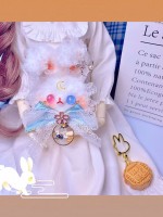 A Rabbit in the Clouds - Sweet Plush Rabbit Brooch Hairpin A Rabbit in the Clouds - Sweet Plush Rabbit Brooch Hairpin