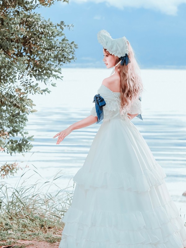 Alex Vintage Bride Wedding One-piece Alex Vintage Bride Wedding One-piece