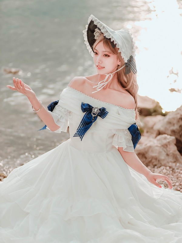 Alex Vintage Bride Wedding One-piece Alex Vintage Bride Wedding One-piece