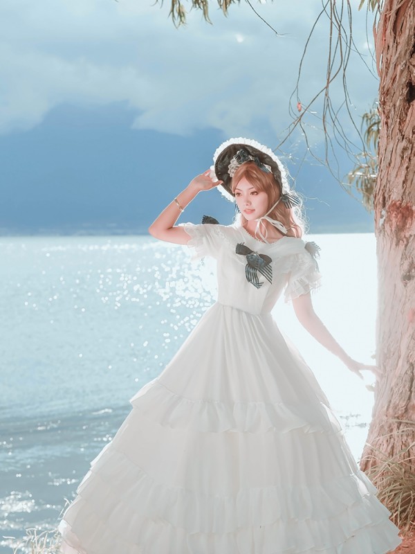 Alex Vintage Bride Wedding One-piece Alex Vintage Bride Wedding One-piece
