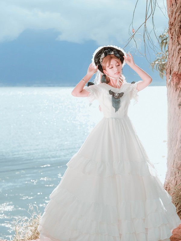 Alex Vintage Bride Wedding One-piece Alex Vintage Bride Wedding One-piece