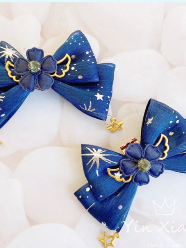 Angel Wing Lolita Bowknot Hair Clip Angel Wing Lolita Bowknot Hair Clip