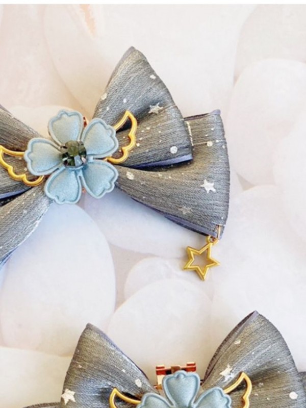 Angel Wing Lolita Bowknot Hair Clip