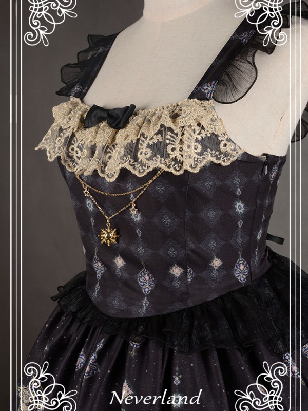 Arabian Nights Ruffle Sleeve Jumperskirt Arabian Nights Ruffle Sleeve Jumperskirt