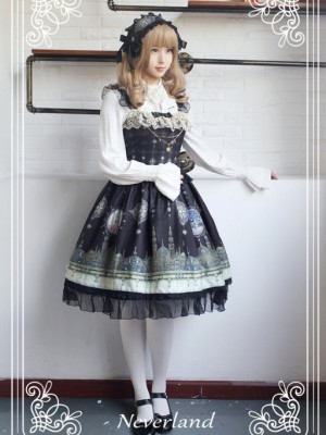 Arabian Nights Ruffle Sleeve  Jumperskirt