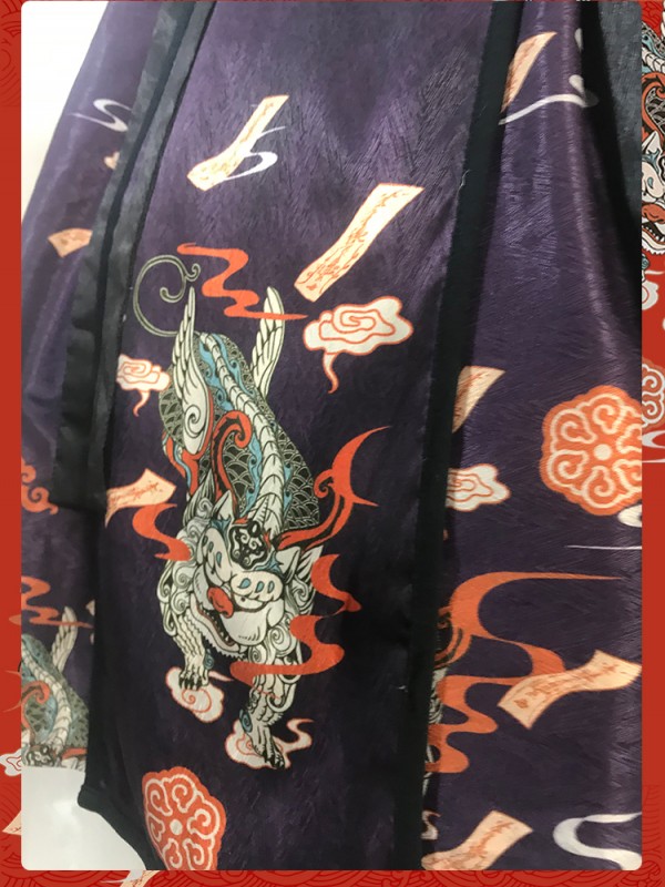 Auspicious Beast Chinese Style One-piece