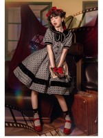 B.Dolly - Black Film Retro One-piece B.Dolly - Black Film Retro One-piece