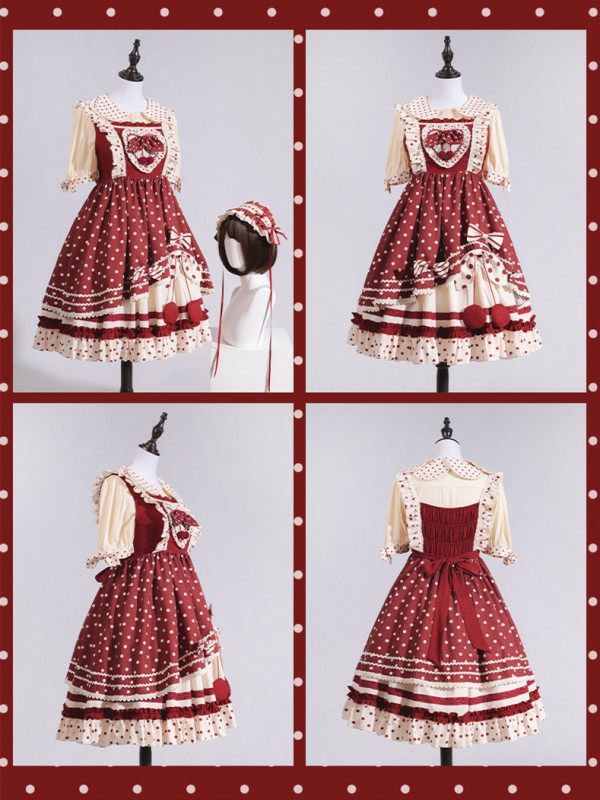 B.Dolly - Cherry Pie Jumperskirt B.Dolly - Cherry Pie Jumperskirt
