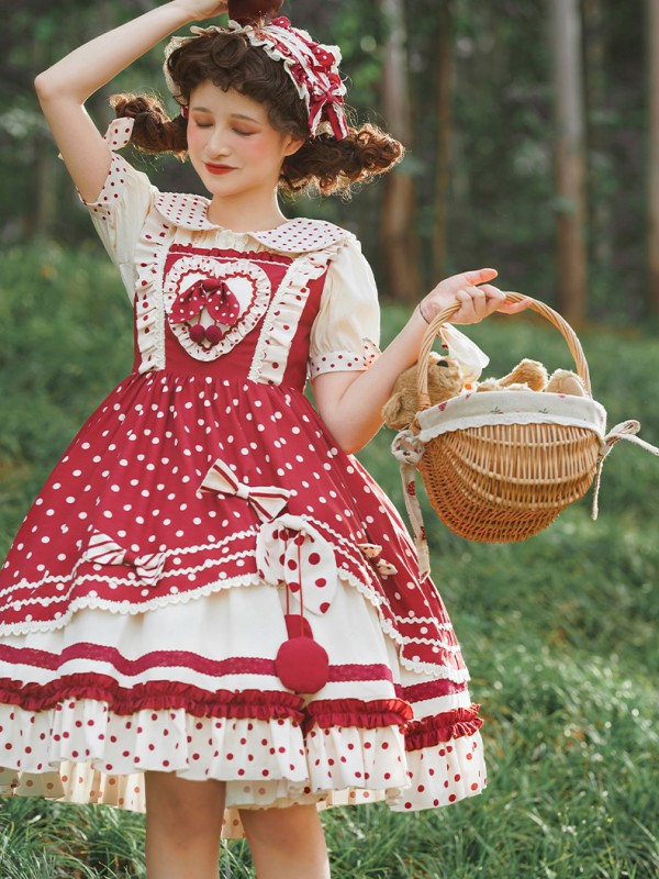 B.Dolly - Cherry Pie Jumperskirt B.Dolly - Cherry Pie Jumperskirt