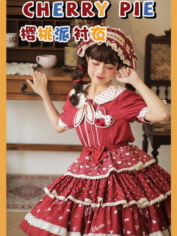 B.Dolly - Cherry Pie Blouse B.Dolly - Cherry Pie Blouse