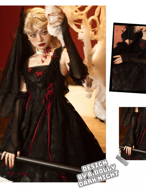 B.Dolly - Dark Night and Floating Moon Jumperskirt B.Dolly - Dark Night and Floating Moon Jumperskirt
