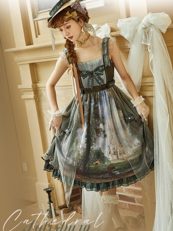 B.Dolly - Salisbury Cathedral Classic Jumperskirt B.Dolly - Salisbury Cathedral Classic Jumperskirt