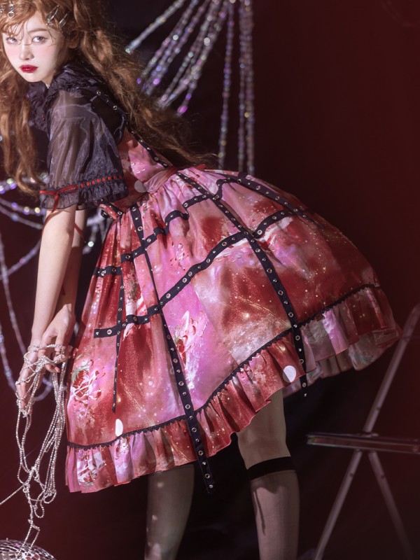 B.Dolly - Strawberry Bomb Jumperskirt B.Dolly - Strawberry Bomb Jumperskirt