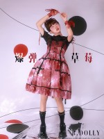 B.Dolly - Strawberry Bomb Jumperskirt B.Dolly - Strawberry Bomb Jumperskirt