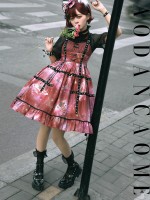 B.Dolly - Strawberry Bomb Jumperskirt B.Dolly - Strawberry Bomb Jumperskirt