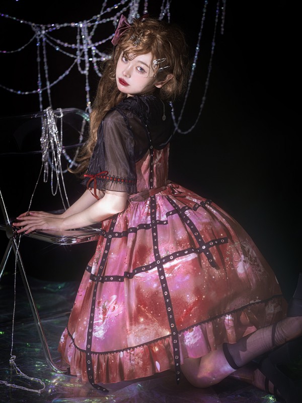 B.Dolly - Strawberry Bomb Jumperskirt B.Dolly - Strawberry Bomb Jumperskirt