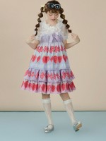 Bacio Bouquet - Sweet Strawberry Jumperskirt Bacio Bouquet - Sweet Strawberry Jumperskirt
