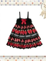 Bacio Bouquet - Sweet Strawberry Jumperskirt Bacio Bouquet - Sweet Strawberry Jumperskirt