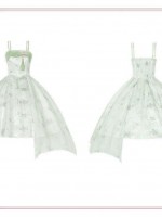 【Bamboo Flower】~Chinese style embroidery~Lolita skirt twin 【Bamboo Flower】~Chinese style embroidery~Lolita skirt twin